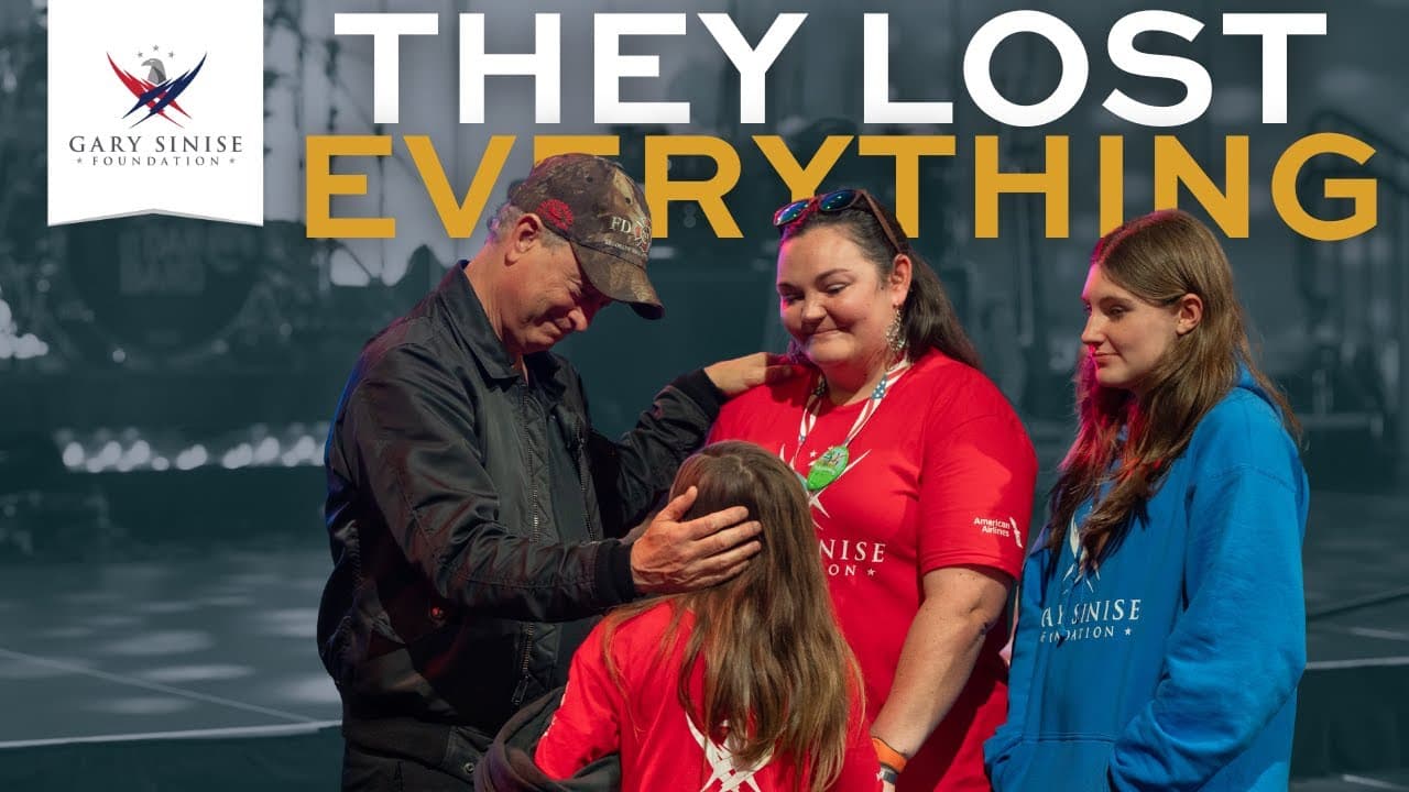 Gary Sinise Brought HUNDREDS to Disney World!!