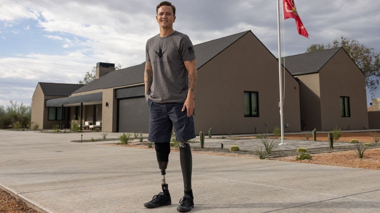 Hero’s New Beginning: Marine Gets Custom Smart Home from Gary Sinise