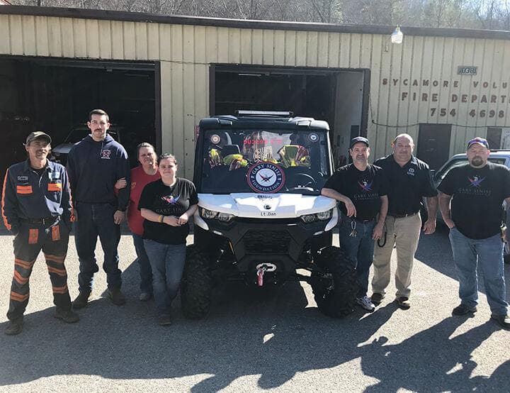 Sycamore FD Receives New ATV Courtesy of Gary Sinise Foundation