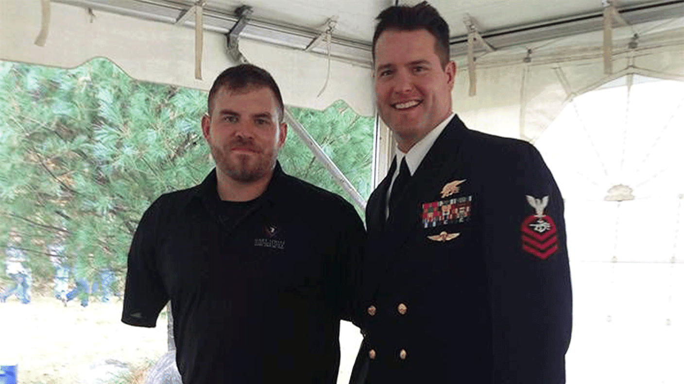 Navy SEAL Uses Life Lessons Forged On The Football Field and Battlefield at the Gary Sinise Foundation