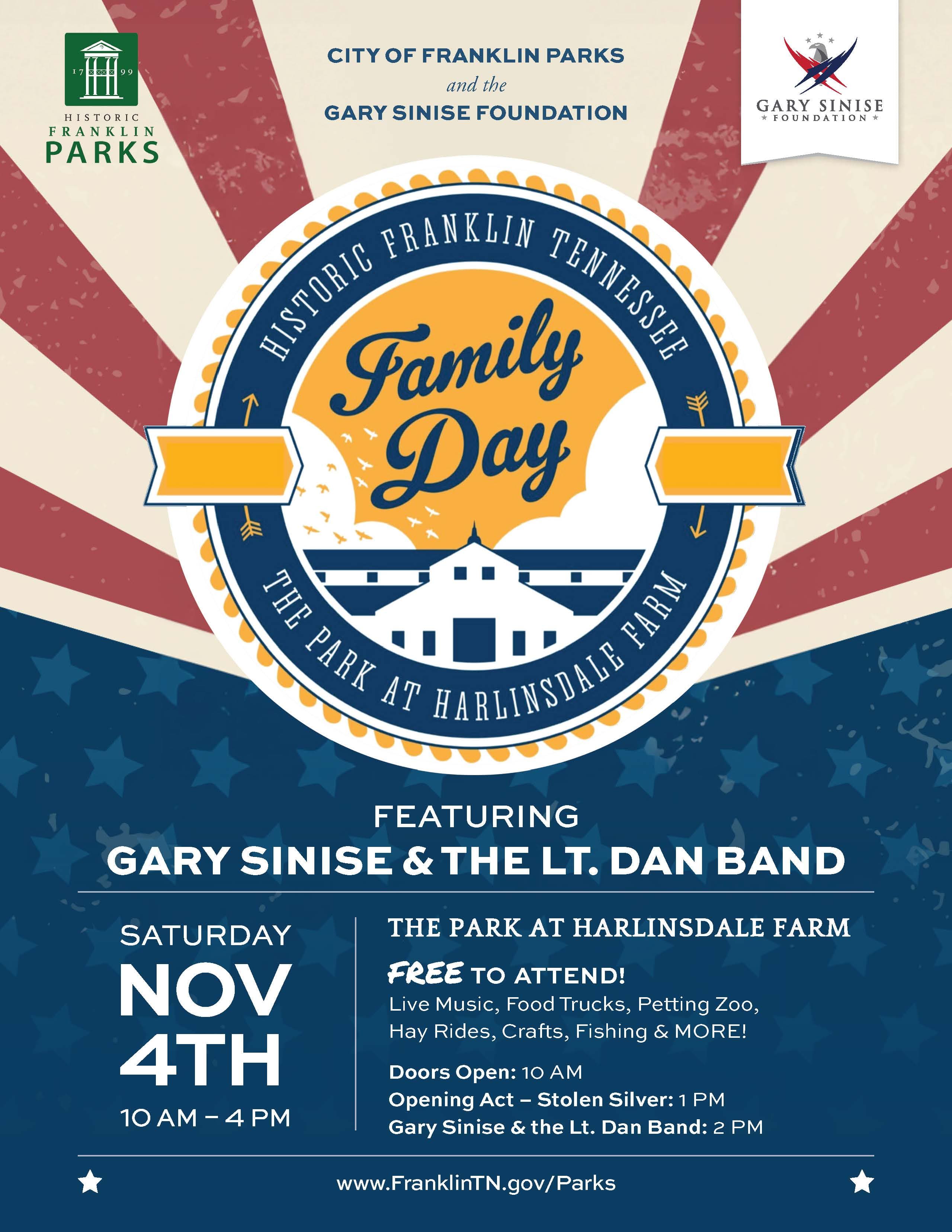 Franklin Family Day Flyer 2023