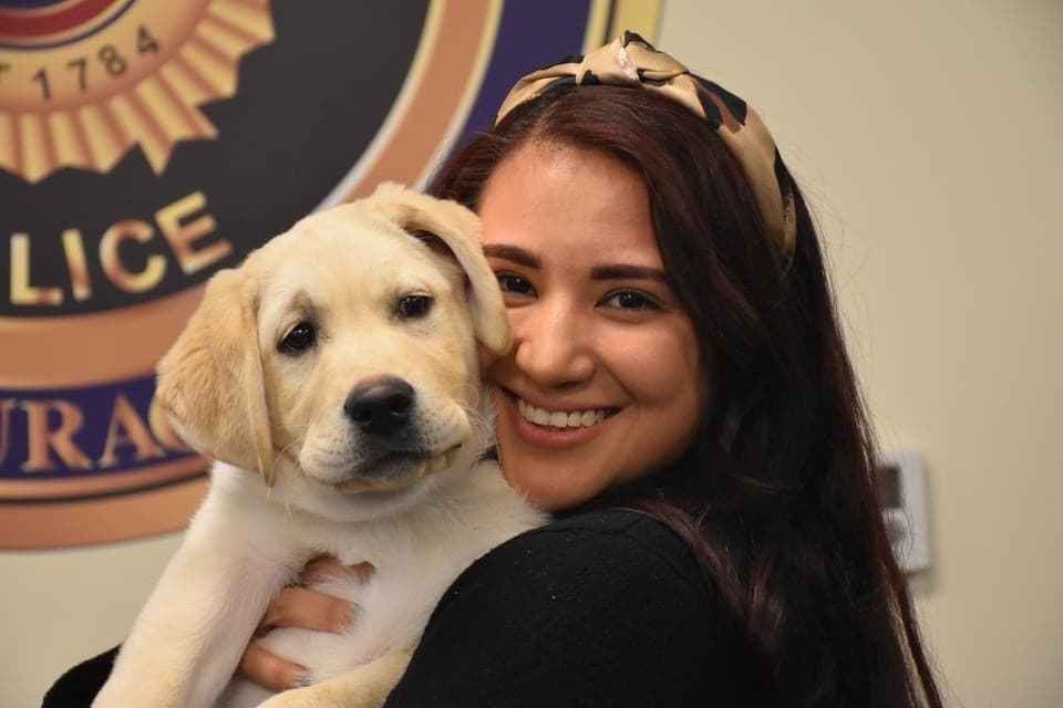 Pup-Date: Future GSF Service Dog "Chief" Brings Smiles To Clarksville PD