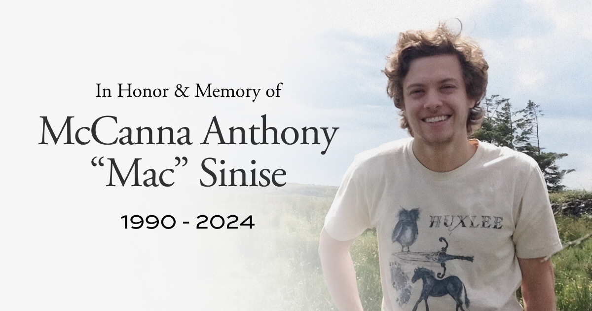 In Honor & Memory of Mac Sinise | Gary Sinise Foundation